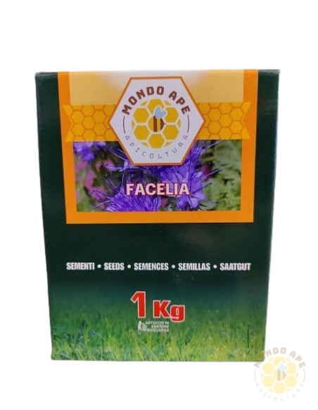 FACELIA PHACELIA SEMENZA CONF DA 1000 GRAMMI 1KG  FACELIA PHACELIA SEMENZA CONF DA 1000 GRAMMI 1KG