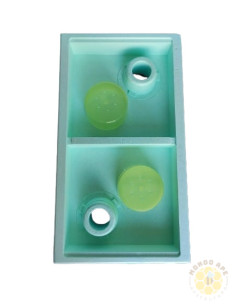 NUTRITORE POLISTIROLO DOPPIO SCOMPARTO API | MONDO APE 2