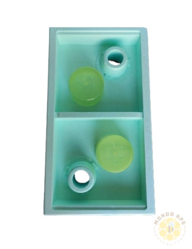 NUTRITORE POLISTIROLO DOPPIO SCOMPARTO API | MONDO APE