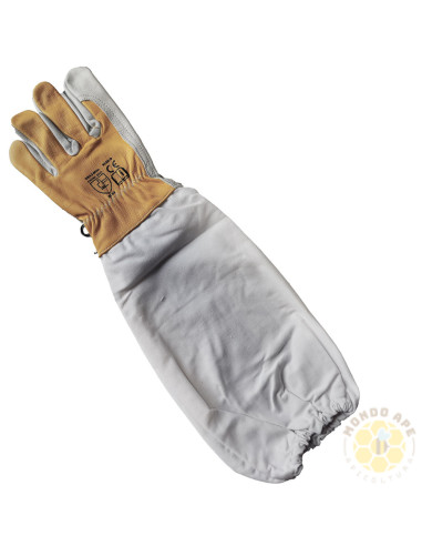 GUANTI IN PELLE CON MANICOTTO IN COTONE MODELLI VARI