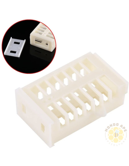 GABBIETTA BLOCCA COVATA IN PLASTICA PER REGINA ANTIVARROA | MONDO APE