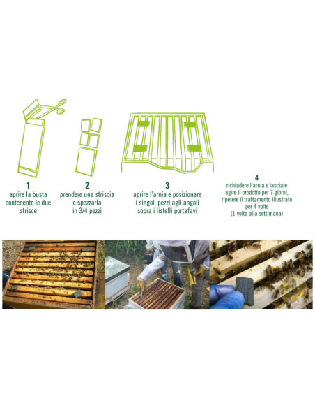 Api Life Var - Barrette di Timolo Biologiche per la lotta alla varroa