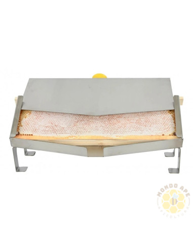 ESPOSITORE DISPENSER PER MIELE IN FAVO INOX AISI 304 | MONDO APE