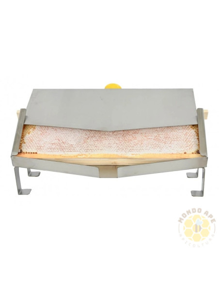 ESPOSITORE DISPENSER PER MIELE IN FAVO INOX AISI 304 | MONDO APE