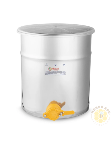 MATURATORE 25KG in ACCIAIO INOX con RUBINETTO e COPERCHIO