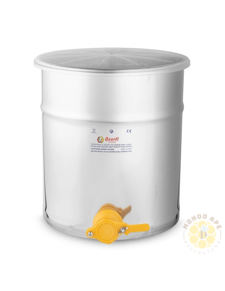 MATURATORE 25KG in ACCIAIO INOX con RUBINETTO e COPERCHIO