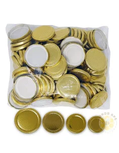 SACCHETTO 100 CAPSULE PER VASETTI DI MIELE 4 MISURE DISPONIBILI | MONDO APE 2