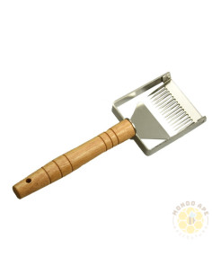 FORCHETTA PER DISOPERCOLARE INOX CON MANICO IN LEGNO | MONDO APE