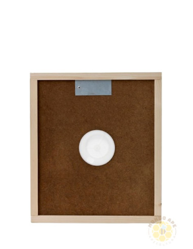 Apiscampo Rotondo su Telaio 43x50 cm per Arnia 10 Favi | Separatore per Smielatura