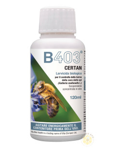 B403 LARVICIDA BIOLOGICO ANTI TARMA DELLA CERA EX B401 120 ML