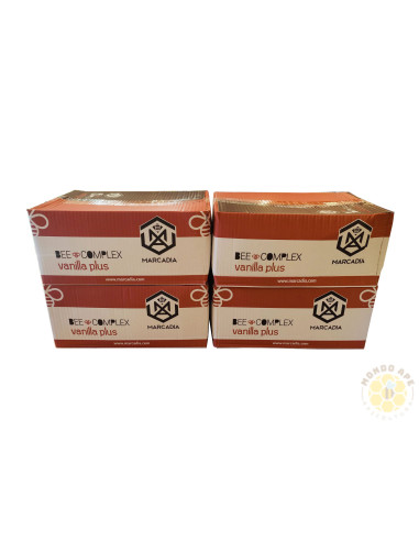 VANILLA PLUS 80 KG CANDITO BIANCO ZUCCHERINO 4 SCATOLE DA 20 KG IN BUS