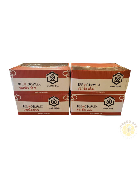 VANILLA PLUS 80 KG CANDITO BIANCO ZUCCHERINO 4 SCATOLE DA 20 KG IN BUS