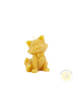 CANDELA GATTINO CON FIOCCO