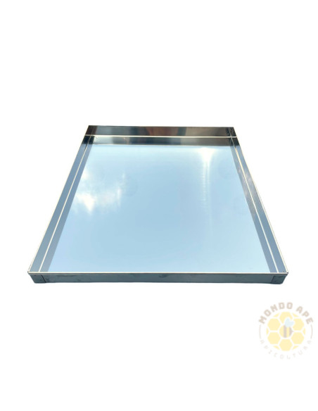 VASSOIO IN ACCIAIO INOX PER MELARI POST SMIELATURA 54X46 | MONDO APE