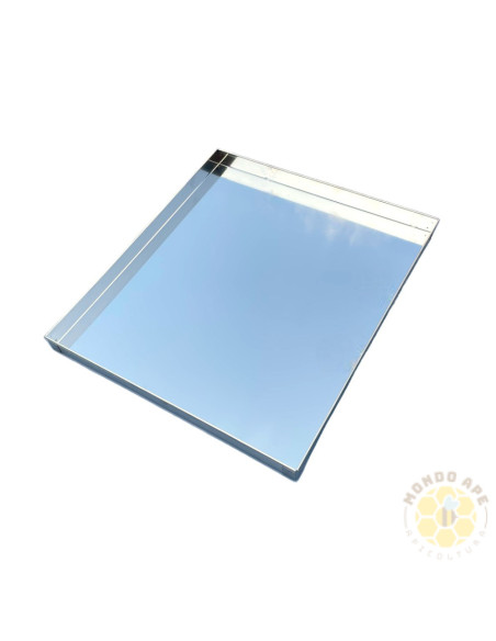 VASSOIO IN ACCIAIO INOX PER MELARI POST SMIELATURA 54X46 | MONDO APE