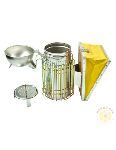 Affumicatore in Acciaio Inox per Apicoltura – Diametro 10 cm