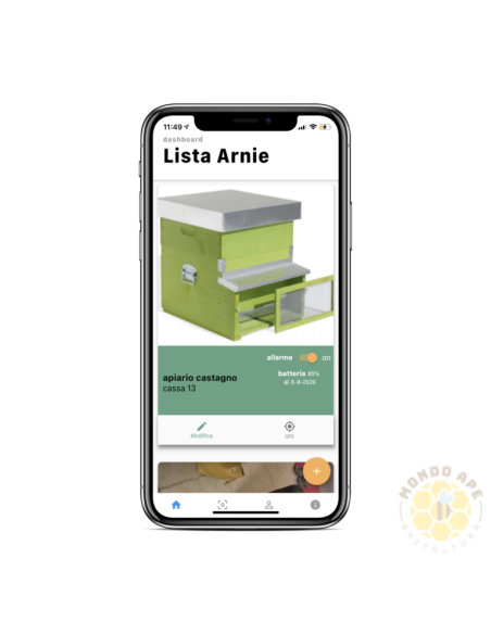 ANTIFURTO GPS PER ARNIA BEESECURE CON ABBONAMENTO 12 MESI | MONDO APE