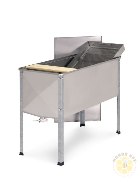 Vasca disopercolatrice in acciaio inox 50 x 125cm
