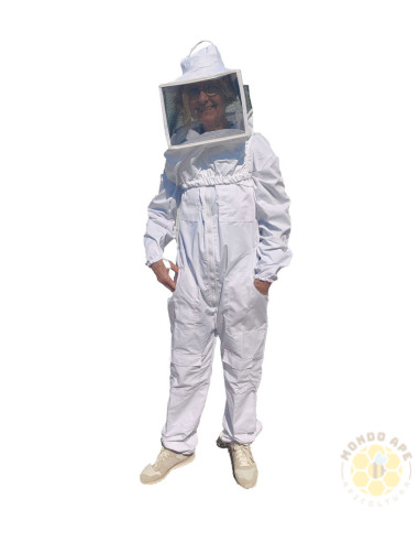 TUTA IN CONTONE COMPLETA DI MASCHERA ASCELLARE