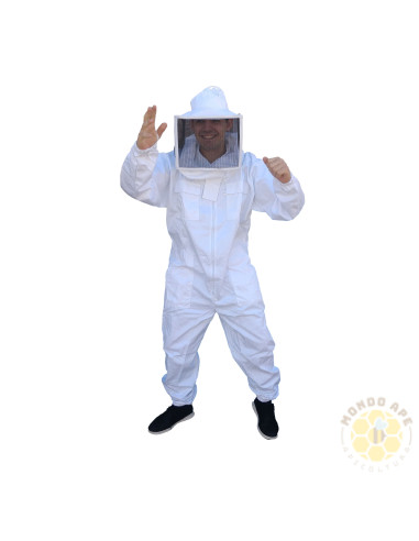 Maschera quadrata con tuta