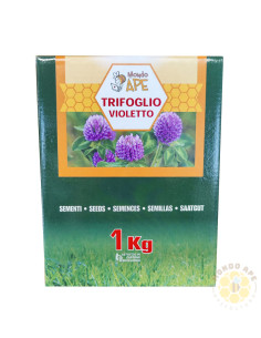 TRIFOGLIO VIOLETTO (TRIFOLIUM PRATENSE) – SEMI DI PIANTA FORAGGERA E MELLIFERA | MONDO APE 2