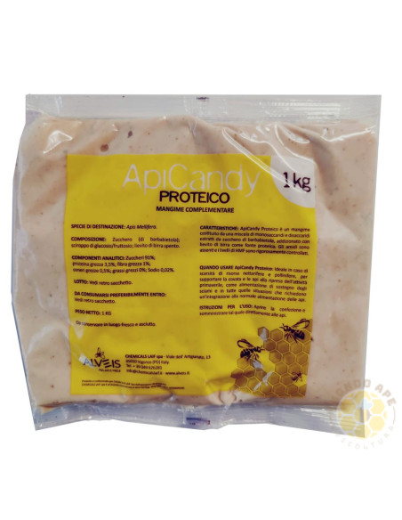 APICANDYPRO CANDITO PROTEICO COMPLETO PER API 1 KG | MONDO APE