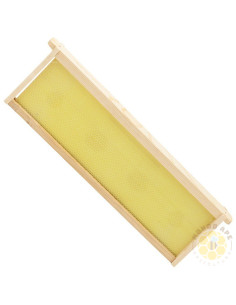 Telaino da melario con foglio cereo montato