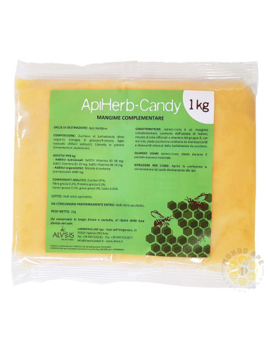 ApiHerb-Candy – Candito Complementare per Api con Erbe Officinali e Vitamine
