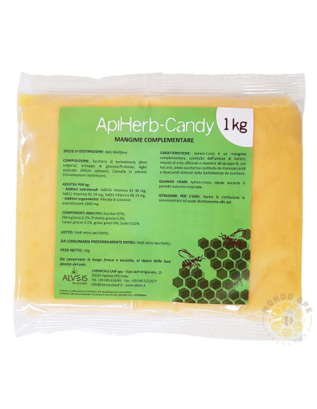 ApiHerb-Candy – Candito Complementare per Api con Erbe Officinali e Vitamine