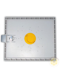 APISCAMPO ROTONDO SU TELAIO IN PLASTICA 43x50 CM PER ARNIE 10 FAVI