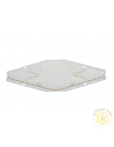 Apiscampo a Losanga su Telaio 43x50 cm per Arnia 10 Favi | Separatore Api-Melario