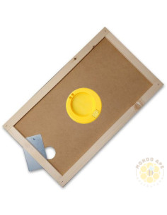 APISCAMPO ROTONDO SU TELAIO 26x50 CM PER ARNIA 6 FAVI