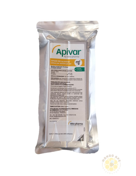 APIVAR medicinale veterinario in strisce Anti Varroa