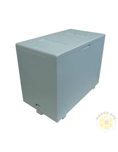 CASSETTINO 6 FAVI DADANT IN POLISTIROLO EPS PS6 CON FONDO ANTIVARROA | MONDO APE