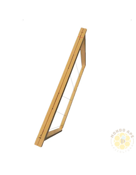 CONFEZIONE DA 50 TELAINI DA NIDO MONTATI CON FILO