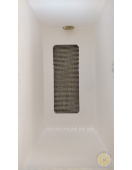 CASSETTINO POLISTIROLO 6 FAVI CON BORDI RINFORZATI E PORTICINA | MONDO APE