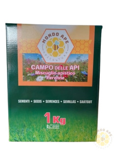 MISCUGLIO APISTICO PERENNE 1 KG SEMENTI MELLIFERE PER API FIORITURA DURATURA | MONDO APE