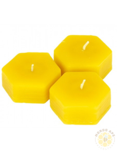 STAMPO PER CANDELE IN SILICONE 8 ESAGONI TEALIGHT 