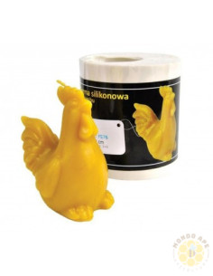 STAMPO PER CANDELA IN SILICONE GALLO 2