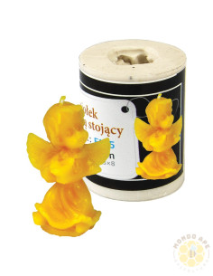 STAMPO PER CANDELA IN SILICONE ANGELO CON ARPA