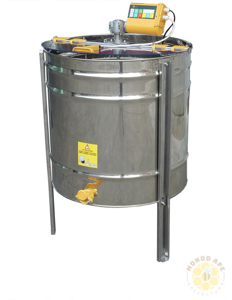 Smelatore inox radiale - motorizzato - per 24 favi melario