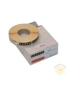 SIGILLO DI GARANZIA API DORATE NERO 5x1 2 cm 1000 ETICHETTE 2