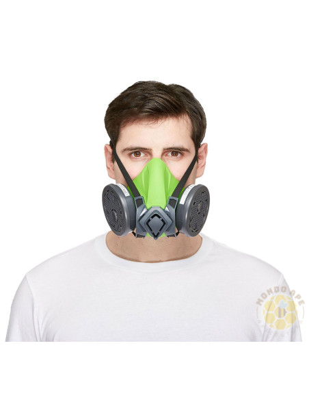 SEMIMASCHERA ANTIGAS COMPLETA DI FILTRI BLS