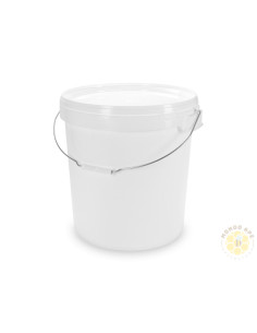 Contenitore in plastica alimentare capacità kg. 40 - con coperchio