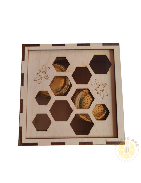 SCATOLINA IN LEGNO CON COPERCHIO SCORREVOLE