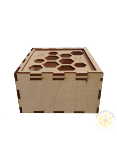 SCATOLINA IN LEGNO CON COPERCHIO SCORREVOLE