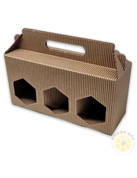 SCATOLA PER 3 VASETTI DA 500 GRAMMI