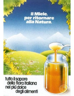POSTER IL MIELE PER RITORNARE ALLA NATURA