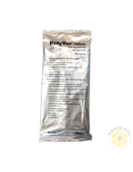 POLYVAR FLUMETRINA STRISCE ANTIVARROA 10 STRISCE