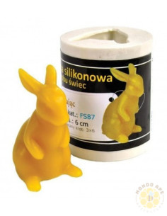 STAMPO PER CANDELA IN SILICONE LEPRE
